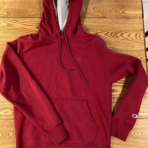Burgundy Champion Hoodie Size Adult S